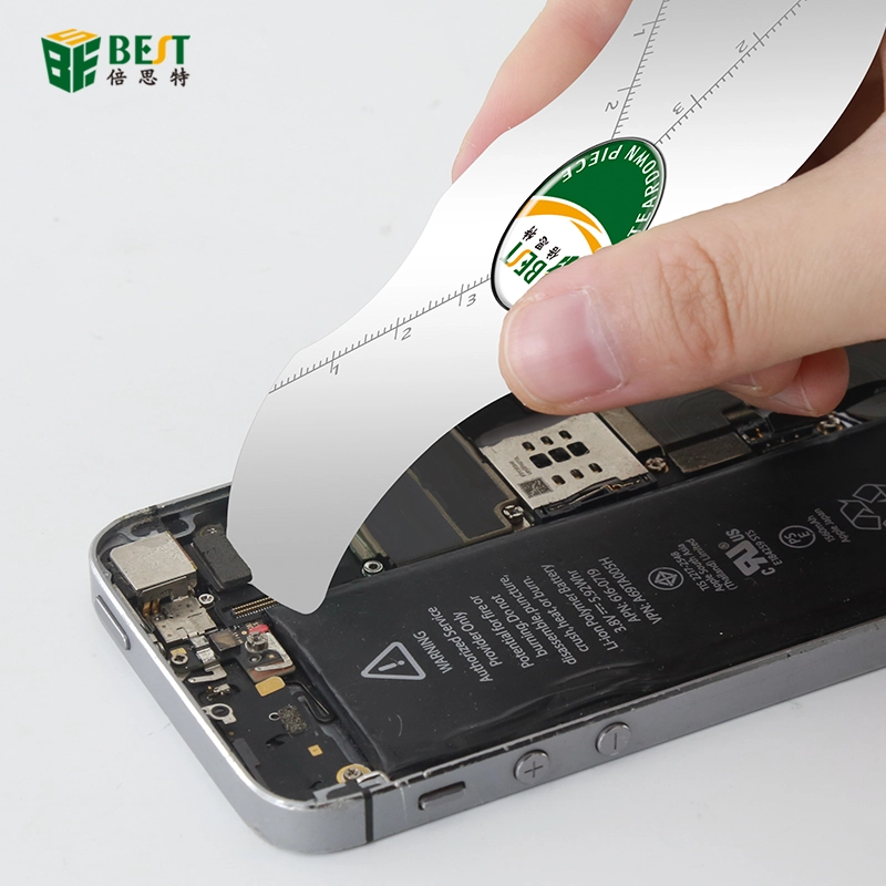 Téléphone portable Flexible ultra mince démonter la carte de levier d'ouverture de Spudger d'écran LCD incurvé en métal en acier