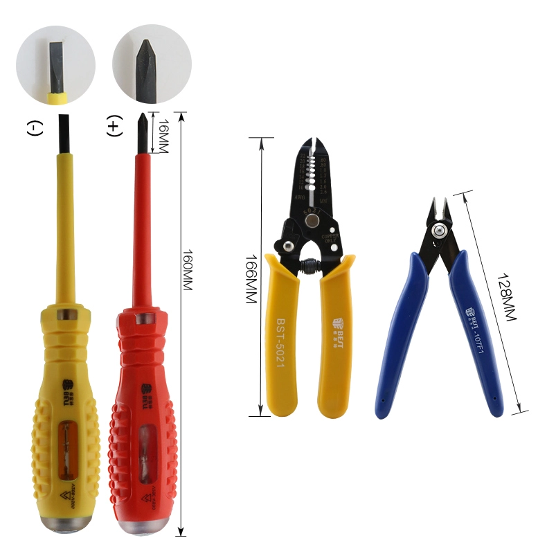 Kit d'outils de réparation de téléphone portable OEM à prix raisonnable utile mis BST-113