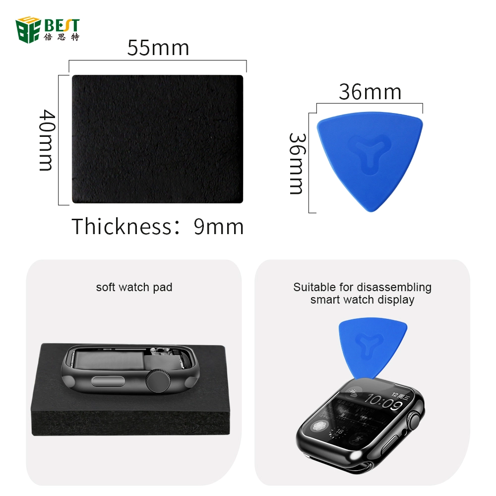 批发BST-8017 6在1观察启动器套件套件套件套装iWatch Iwatch拆卸螺丝刀带有垫子精确螺栓驾驶员观察工具