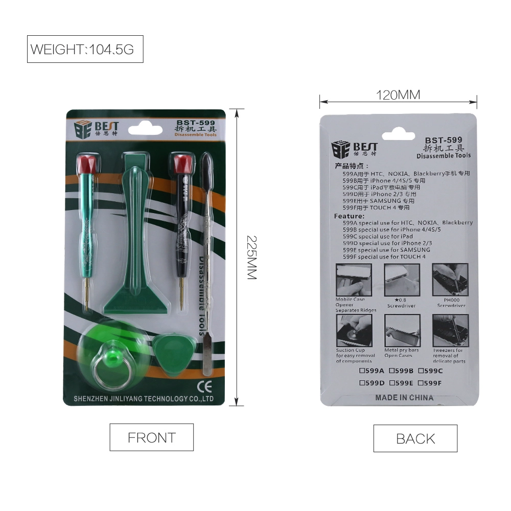 cell phone repair tool for iphone /open tools for iphone /mobile phone tools BST-599