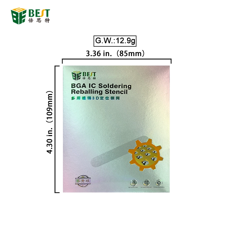 Stencil per saldatura a circuito integrato BGA ip6 / 6p-A8