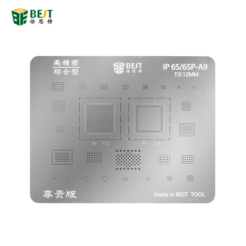 IP6s / 6sp-A9 BGA IC Saldatura Reballing Stenci