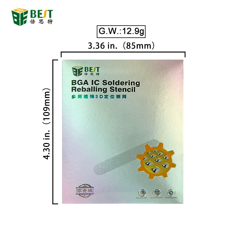 IP6s / 6sp-A9 BGA IC Saldatura Reballing Stenci