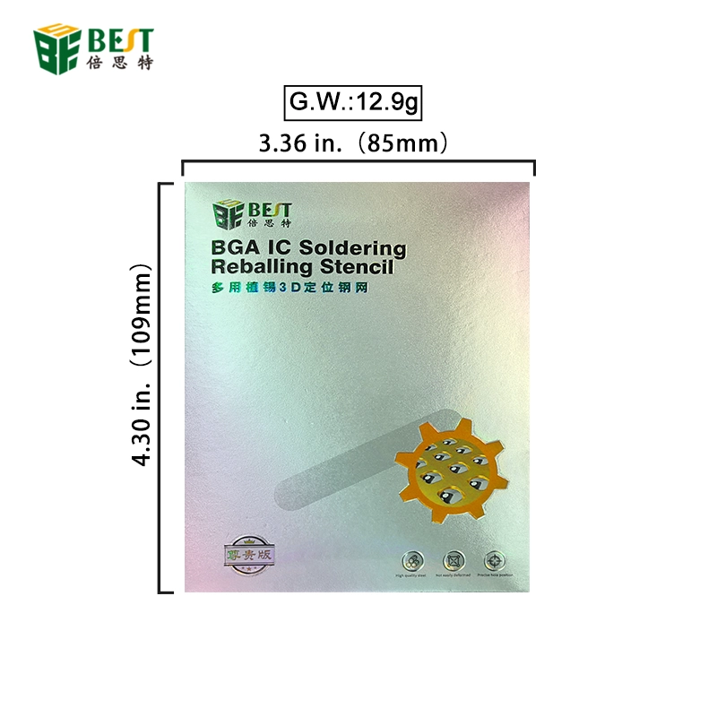 Stencil per saldatura a circuito integrato BGA ip7 / 7p-A10