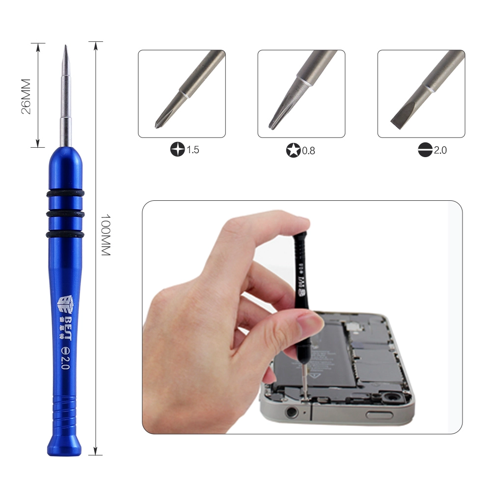 strumenti di riparazione del cellulare strumenti di apertura cacciavite kit BST-607