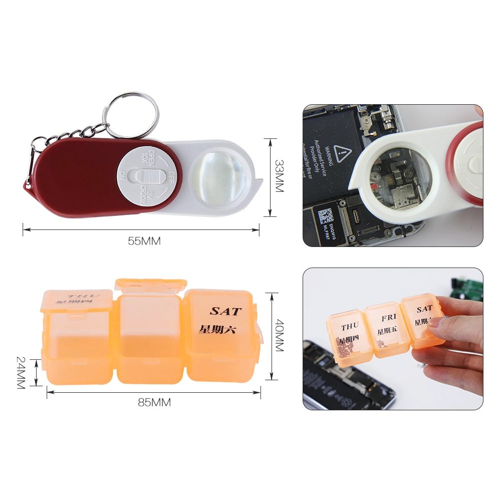 strumenti di riparazione del cellulare strumenti di apertura cacciavite kit BST-607