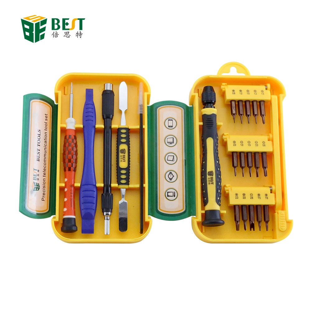 prix de gros de Kit d'outils de tournevis pour kit de réparation de téléphone portable mobile BST-8924