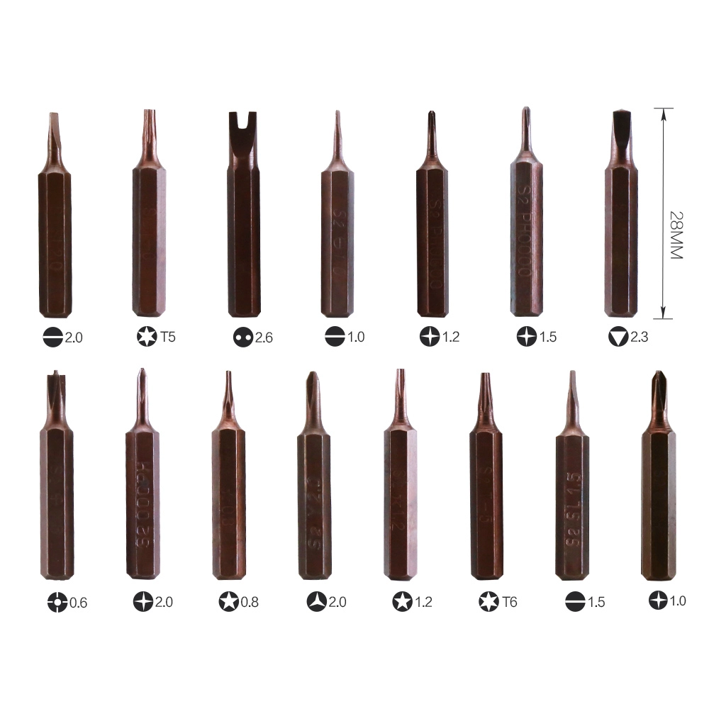 prix de gros de Kit d'outils de tournevis pour kit de réparation de téléphone portable mobile BST-8924