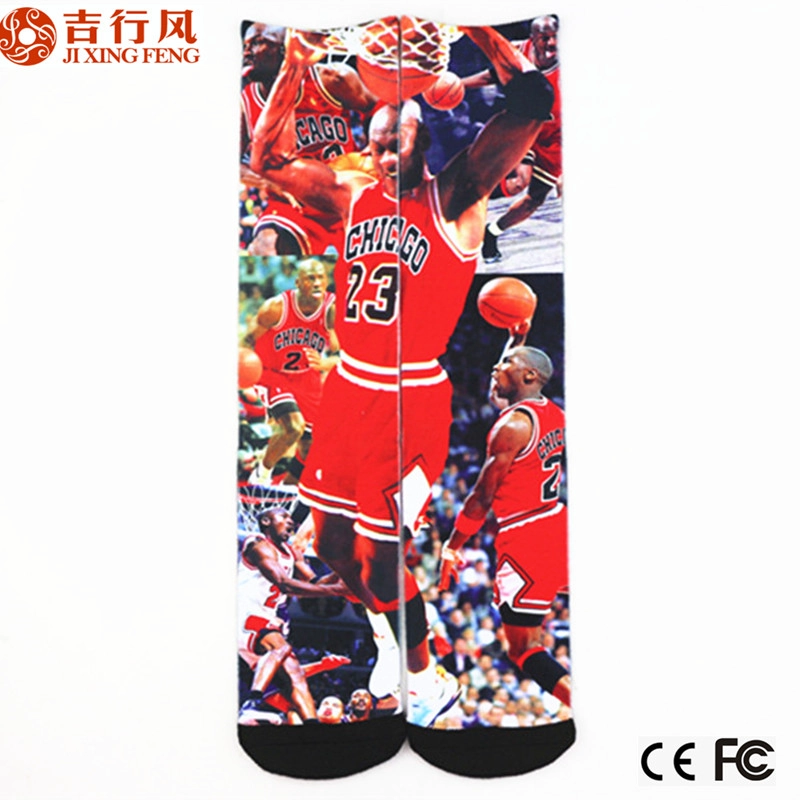 Chine Profession de Chine chaussettes exportateur, chaussettes impression sublimation Coloré personnalisé en gros fabricant