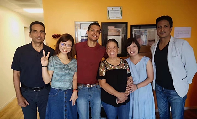 Visitas a clientes americanos antes do IBIE