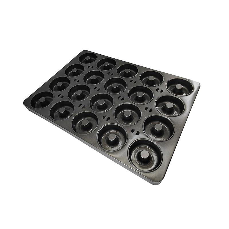 20 Mold Non Stick Donut Cupcake Pan Baking Tray