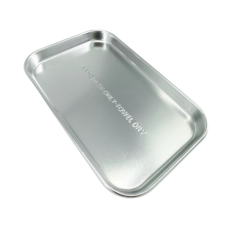 Pastilla de bandeja de horno de aluminio pequeño de 4x6 pulgadas
