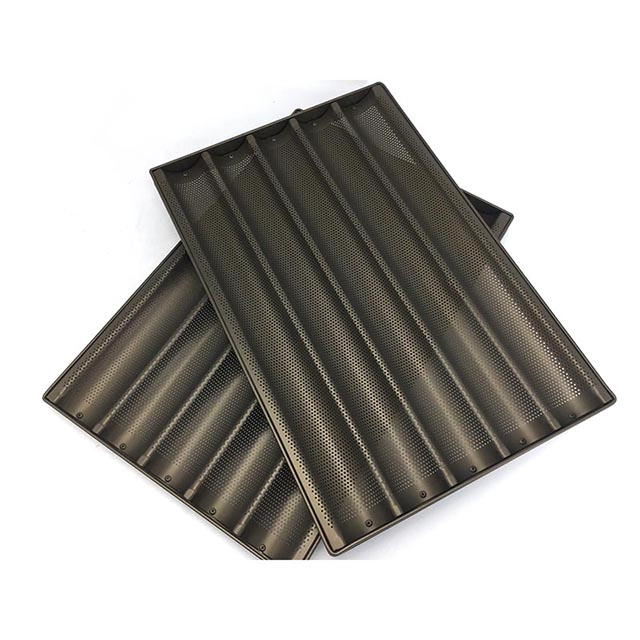 Aluminyo 5 Rows Baguette Tray