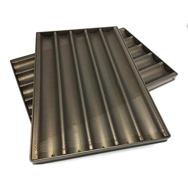 Aluminyo 5 Rows Baguette Tray