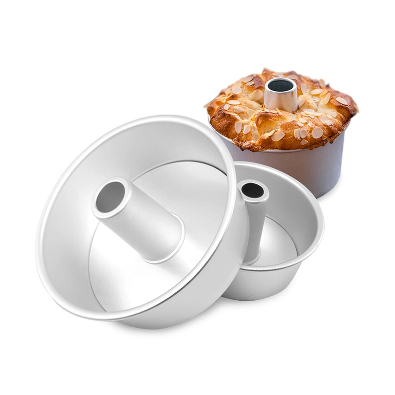 Alumínio Chiffon Cake Pan 3pcs Set