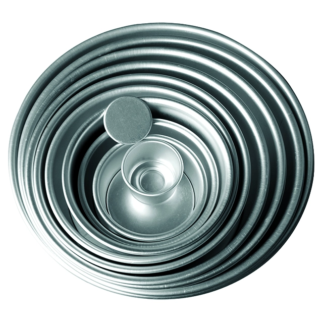 Moule À Gâteau Rond En Aluminium Anodisé Avec Fond Amovible