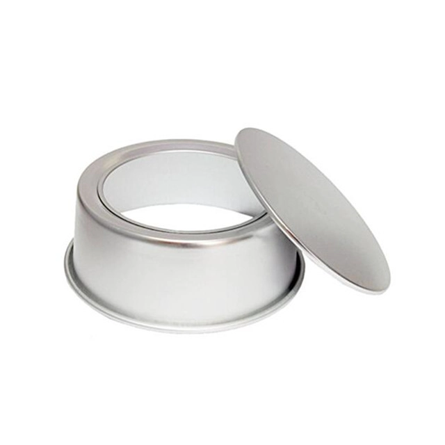 Moule À Gâteau Rond En Aluminium Anodisé Avec Fond Amovible