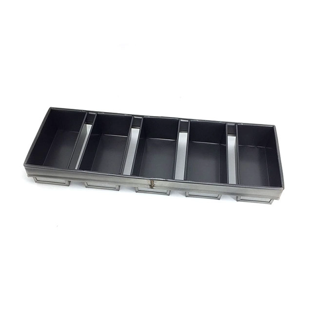 ประเทศจีน ปรับแต่ง Alusteel 5 Strap Loaf Pan ผู้ผลิต