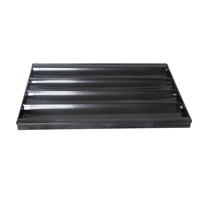 Fábrica al por mayor 4/5 filas Baguette de aluminio Bandeja