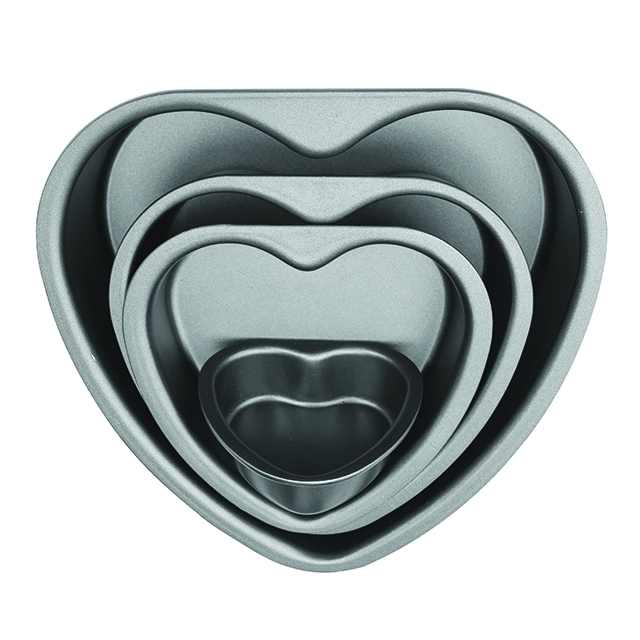 Factory Wholesale Hot Selling Aluminum Heart-Shaped Cake Mould