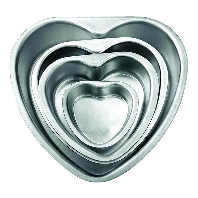 Factory Wholesale Hot Selling Aluminum Heart-Shaped Cake Mould