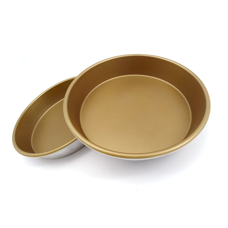 Golden Color Non-stick Pizza Pan
