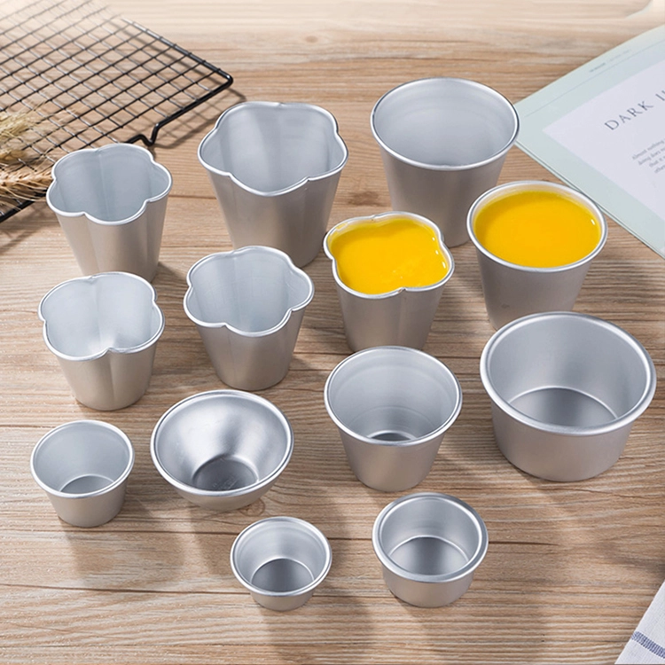 Mini Aluminum Cake Pudding Baking Molds