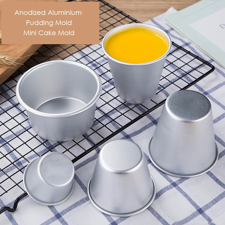 Mini Aluminum Cake Pudding Baking Molds
