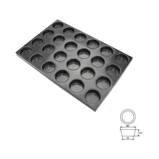 ประเทศจีน Non-stick 24 cup cake มัฟฟินหลายรา ผู้ผลิต
