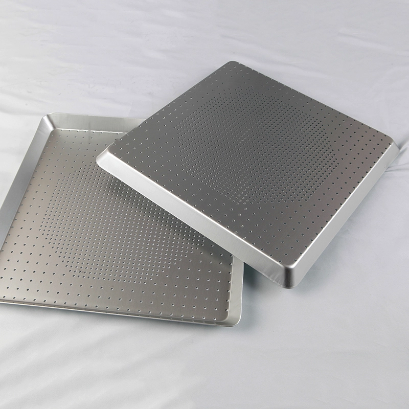 Quadratisch perforiertes Pizza Crisper Pan Backback