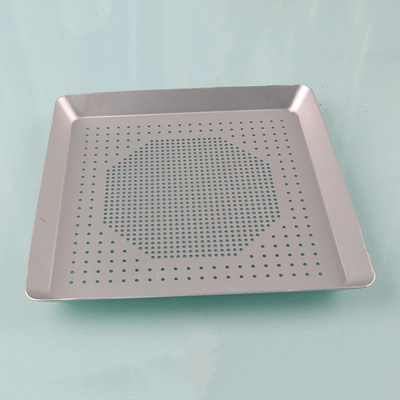 Quadratisch perforiertes Pizza Crisper Pan Backback