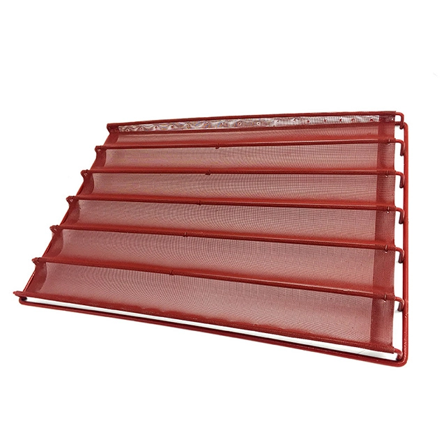Hindi kinakalawang na Steel Wire Mesh Baguette Tray