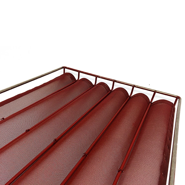 Hindi kinakalawang na Steel Wire Mesh Baguette Tray