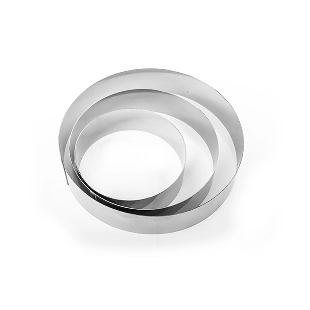 Cake Mousse de acero inoxidable Anillos TSMR01-TCMR03
