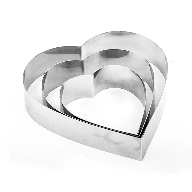Cake Mousse de acero inoxidable Anillos TSMR01-TCMR03