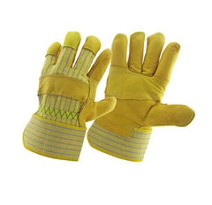 China China cow grain leather working gloves factory,  security gloves manufacturer, construction gloves supplier manufacturer