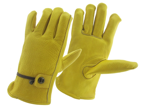 China China cow grain leather anit-cut worker\'s glove factory, cow grain leather anti cutting working gloves supplier, full leather driving gloves manufacturer manufacturer