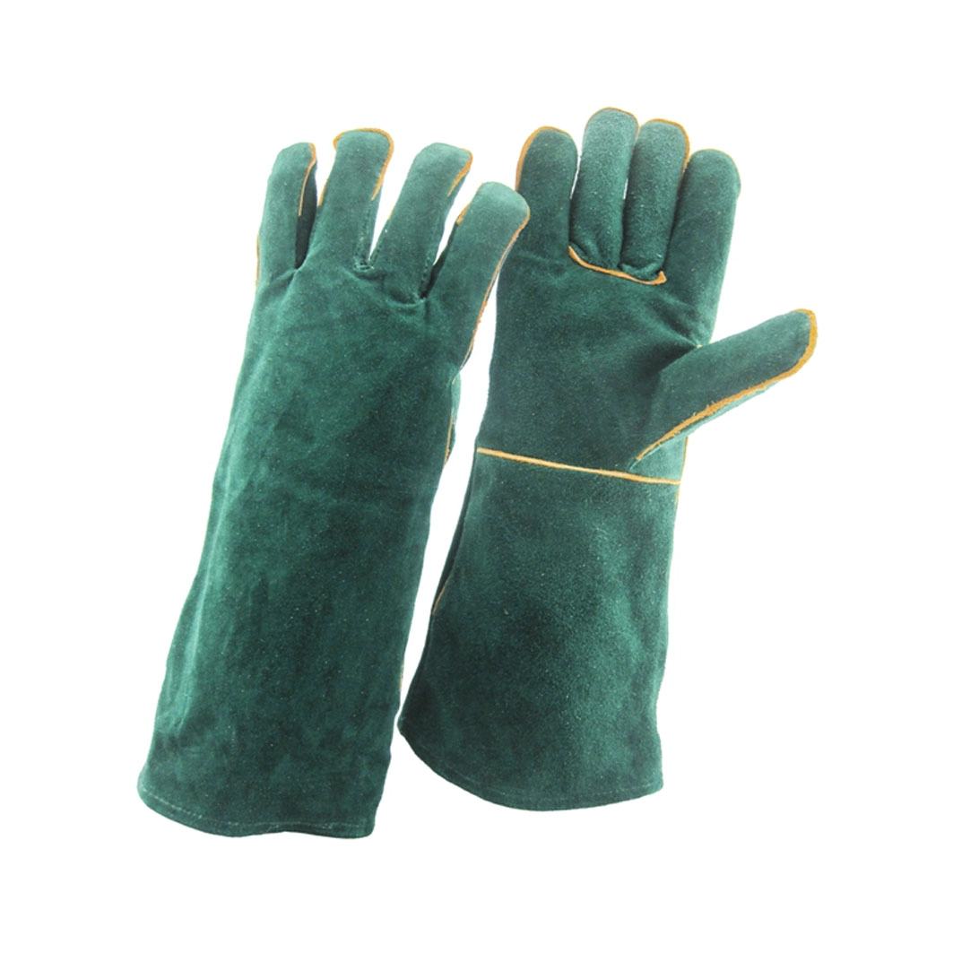 China China Leather Working Gloves Manufacturer,Safety Gloves Factory,Heat/Fire Resistant Supplier,For Welder/Solderer/BBQ/Fireplace manufacturer