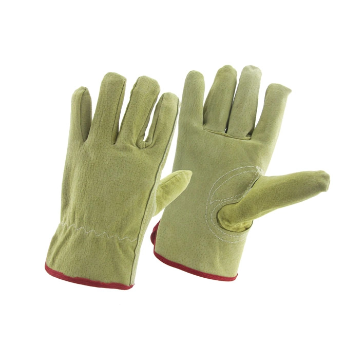 China China yellow pig split leather driver gloves manufacturer, pig split leather driving gloves factory, pig leather driver\'s gloves supplier. manufacturer
