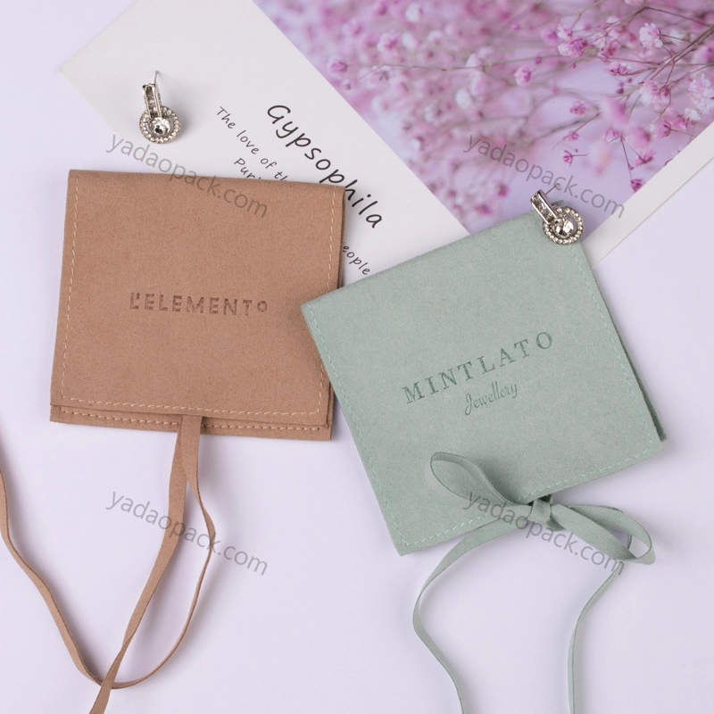 Mikrofaser-Schmuckstoff-Gehäusepaket mit Bowknot-Clapper