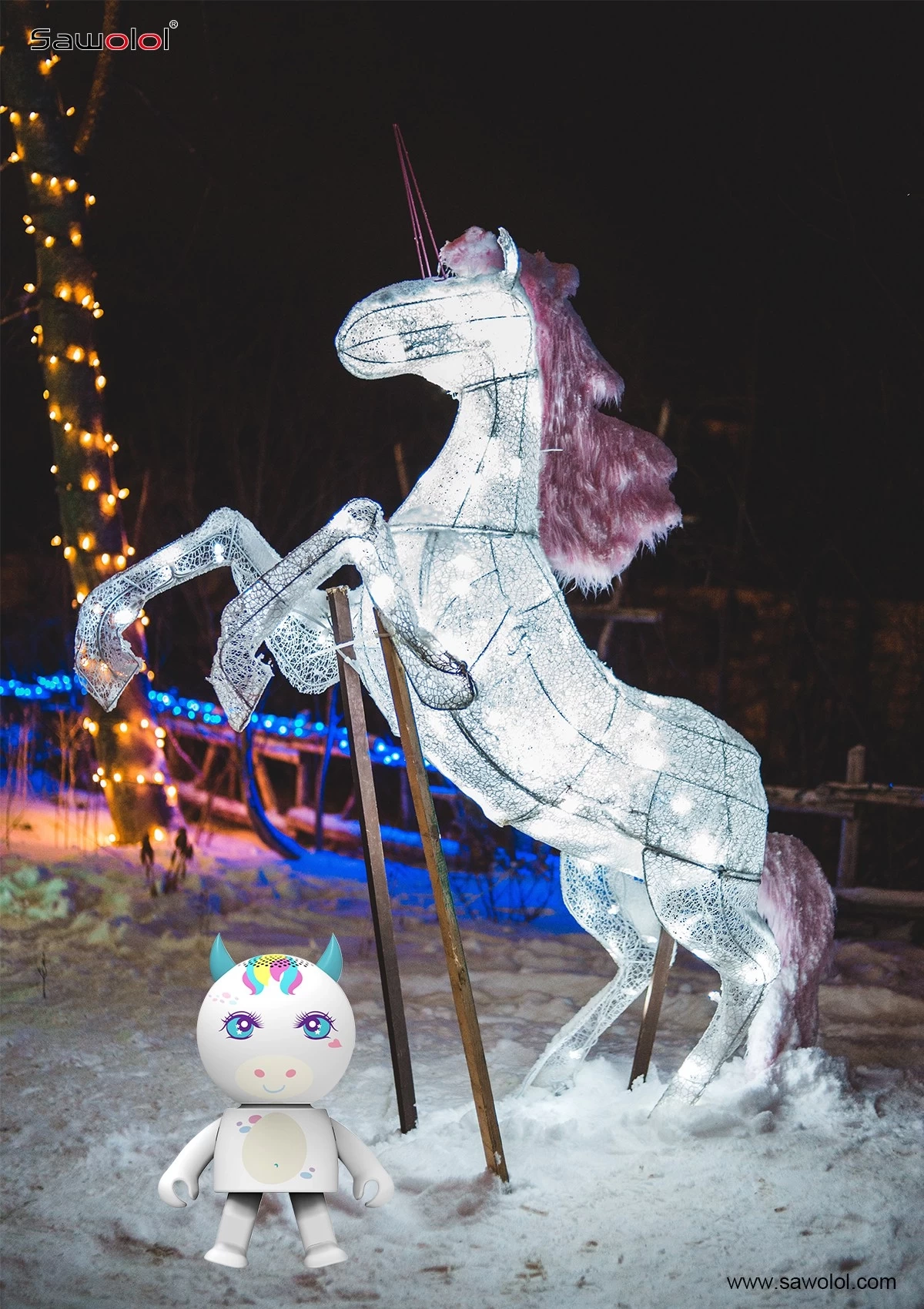 Unicorn Dancing Speaker incantevole e tecnologicamente avanzato