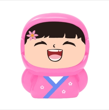 중국 오리지널 디자인 얼굴 변화 스피커 - TWS 연결, 3W 사운드 및 충전식 배터리