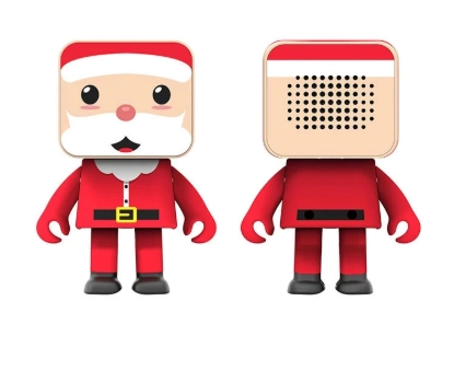 Santa Claus Cube Dancing Mini-Lautsprecher: Ein lustiger Weihnachts-Bluetooth-Lautsprecher für alltägliche Momente
