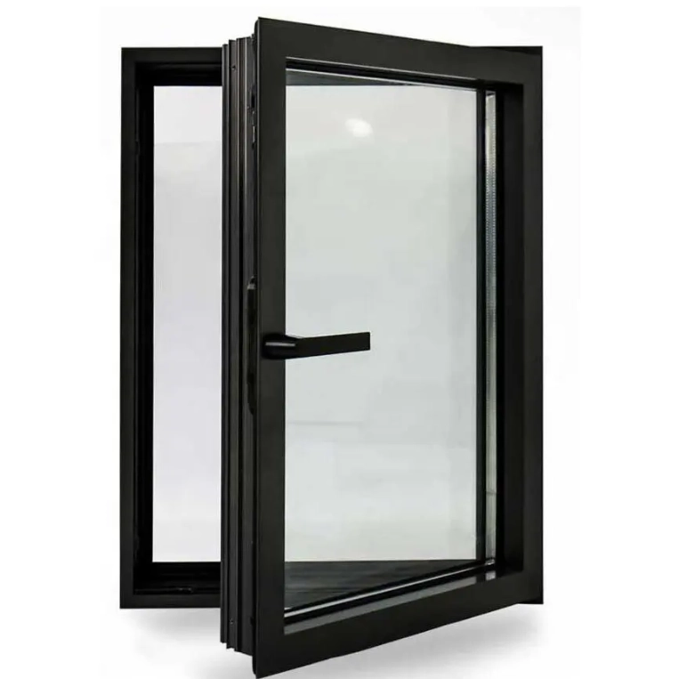 Aluminium Sliding Folding Patio Doors And Windows Thermal Break Double Tempered Glass