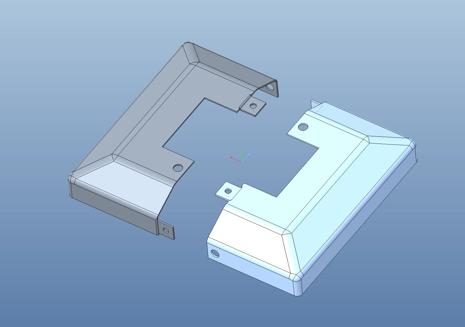 Popular Post Base Plate Cover 2pc Fit Design Split Post Base Shoe Fence Cover