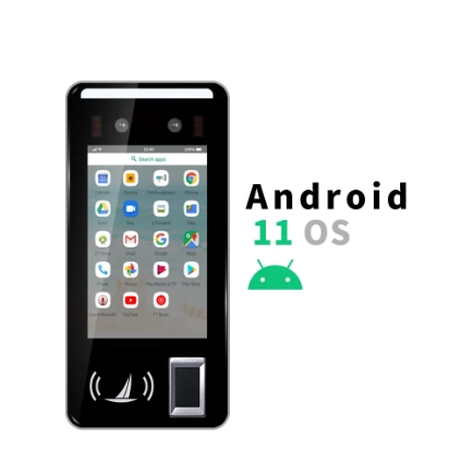 China HFSecurity FR05 Android-Gesichtserkennungssystem, NFC-Karte, Zeiterfassung, Gesichtserkennungsterminal mit kostenloser Software Hersteller
