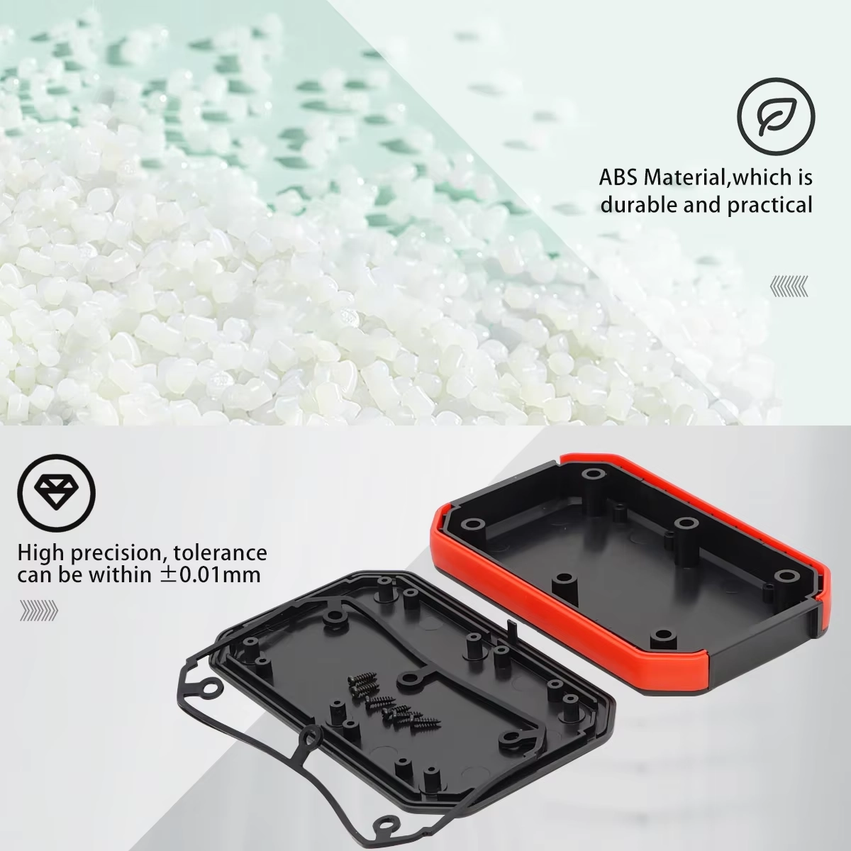 OEM ODM Custom Handheld Plastic Electrical Instrument Enclosures Manufacturer