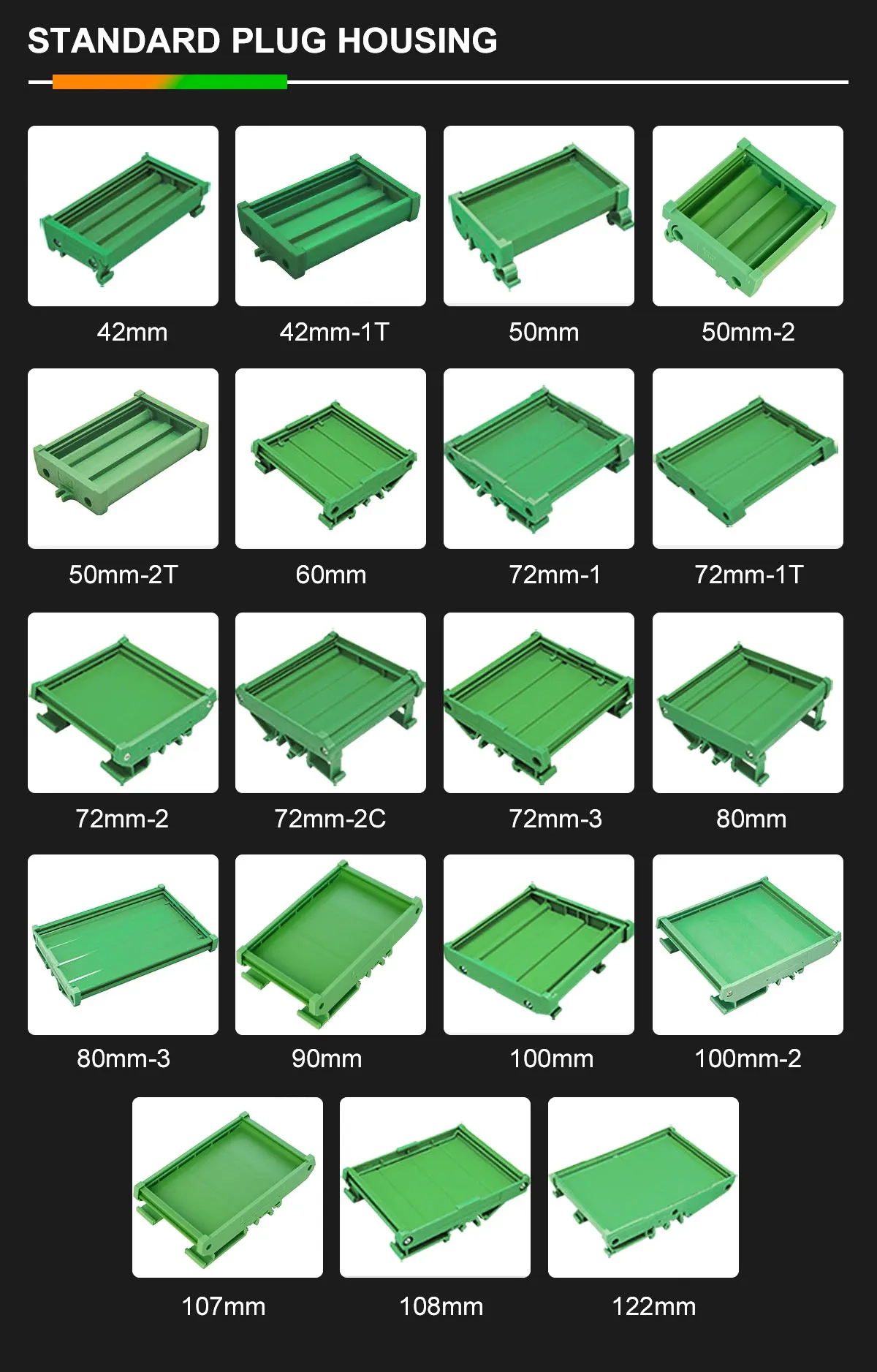 Largura 42-122mm Comprimento 30-1000mm Módulo de placa PCB Rack Guia de relé de E/S industrial PVC Din Rail Instalação Plc PCB Suporte de montagem