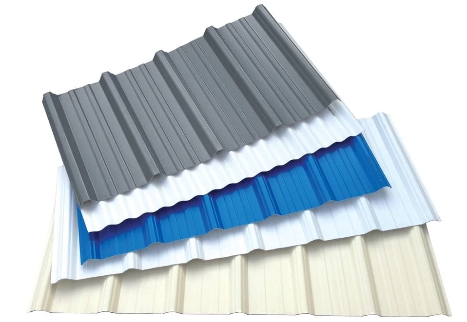 PVC corrugated plastic roofing sheets