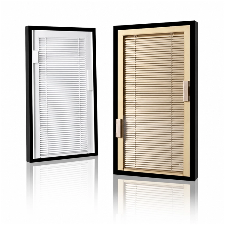 Custom Insulated Glass for Windows & Doors | Triple Glazing & Built-in Blinds | Factory Supplier